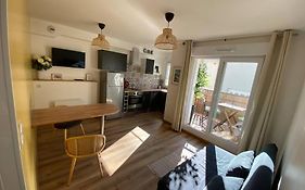 A 50 m de la plage, appartement de 35 m2 : Les pieds salés